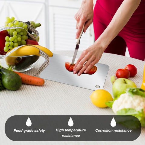 BHLPOOGY medium titanium cutting board 11-8x7-9 versatile for daily chopping
