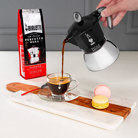 Bialetti Moka Induction stainless steel boiler for even heating