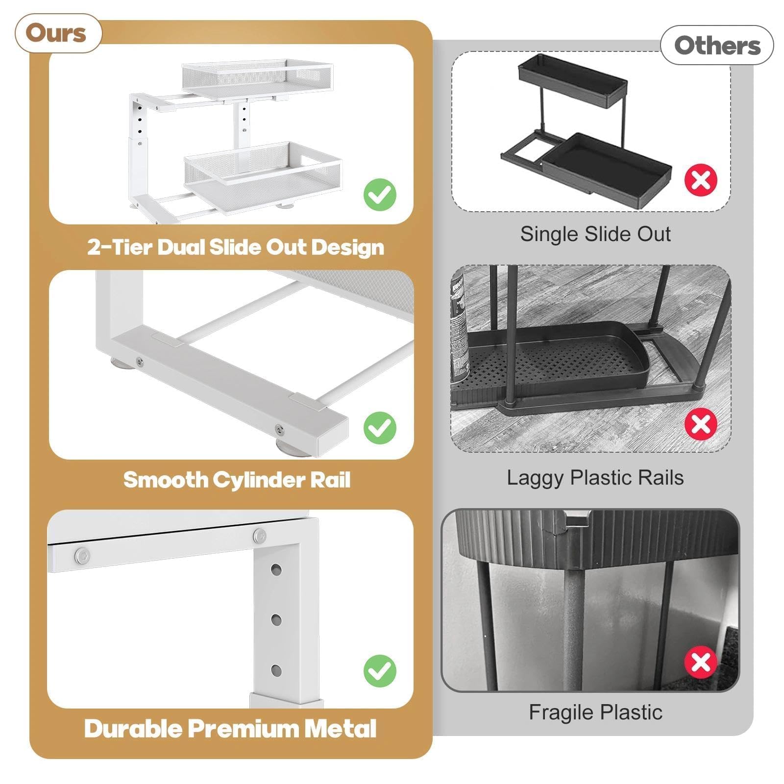 Biboraya easy-access storage helps maintain order in daily routines.