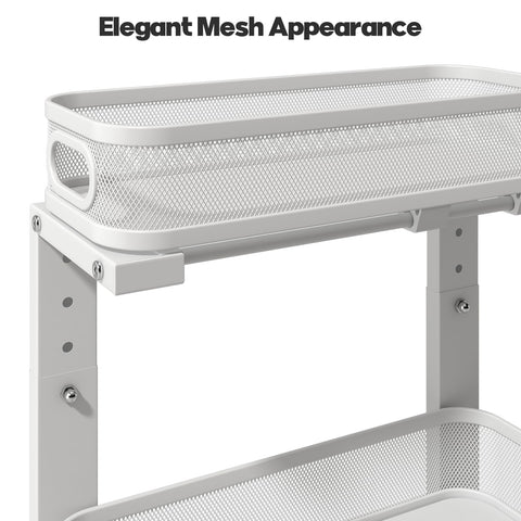 Biboraya height-adjustable rails fit around pipes