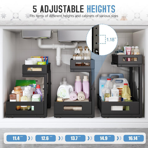 Biboraya mesh design adds modern style while keeping contents visible and organized.