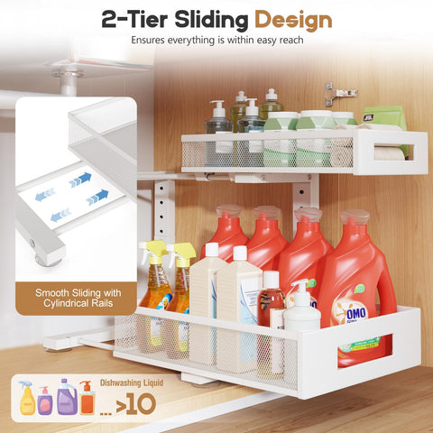 Biboraya adjustable height accommodates varied pipe layouts and item heights.