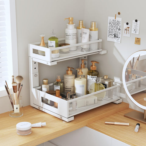 Biboraya sleek mesh design adds modern style to cabinets.