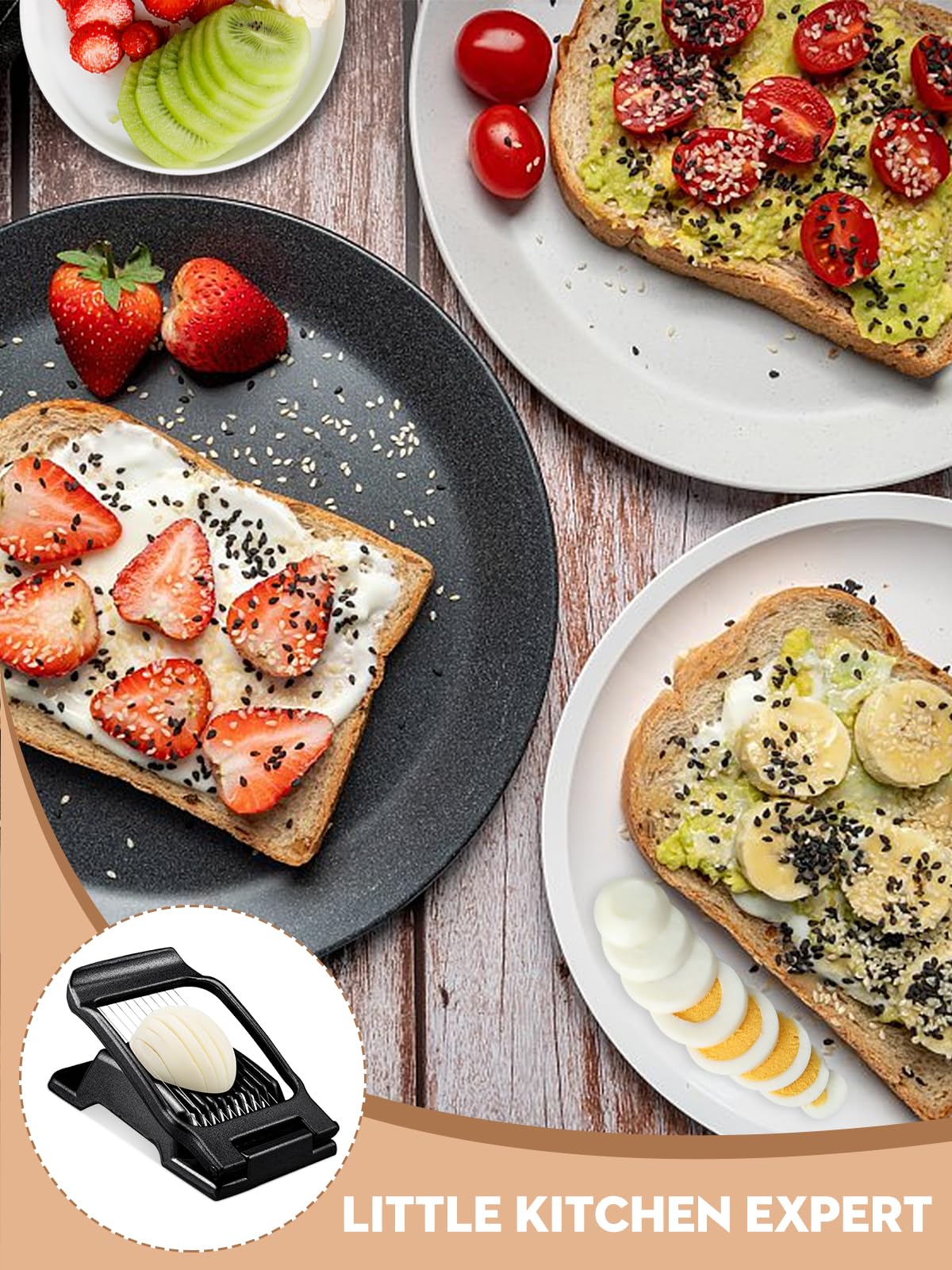 BIBURY egg slicer dishwasher-safe design simplifies post-use cleanup