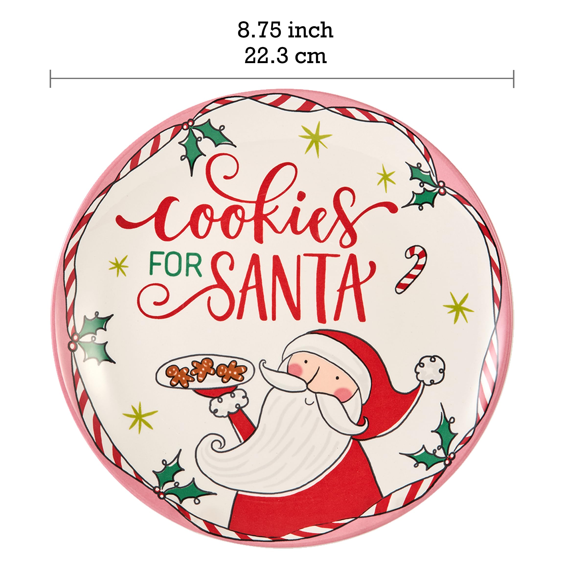 Bico Cartoon Santa 17oz mug for joyful holiday beverages.
