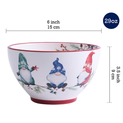 Bico deep spill-resistant bowls show 29 oz capacity for soups and cereals