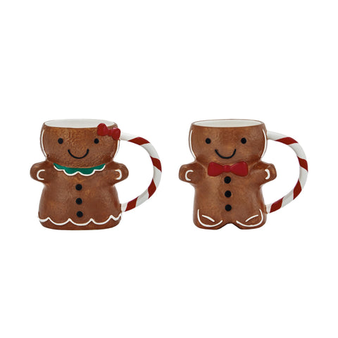 Bico Gingerbread Man mug with holiday design, ideal for festive coffee or tea.