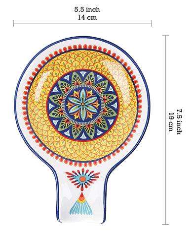 Bico Havana spoon rest ceramic material emphasizes durable, mess-free cooking