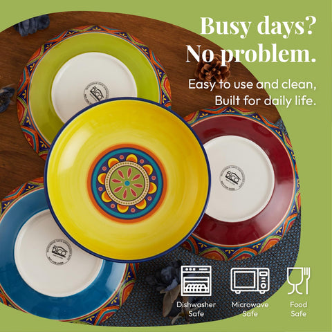 Bico bowls dishwasher-safe for effortless cleanup after gatherings.