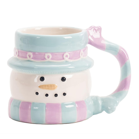 Bico Snowman mug with 13oz capacity for coffee or cocoa.