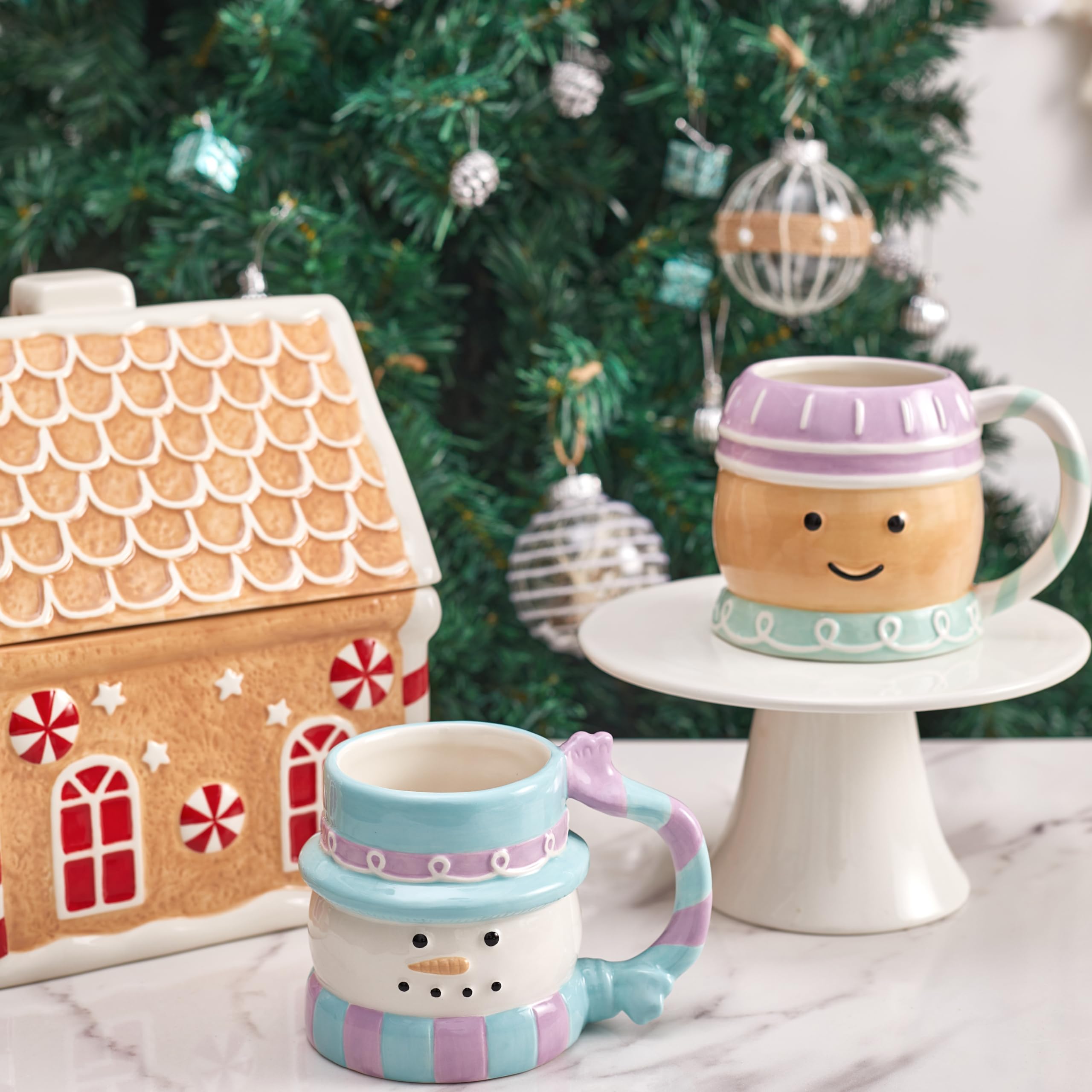Gift-ready packaging for the Bico Snowman mug.