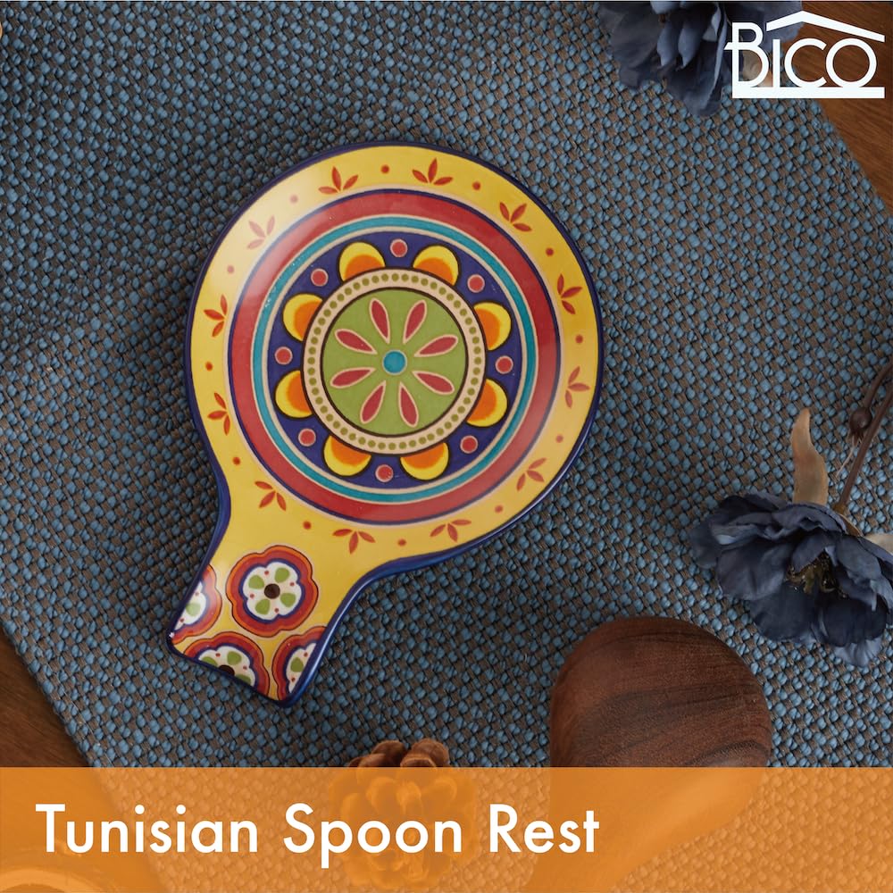 Bico spoon rest is dishwasher and microwave safe for easy cleanup.