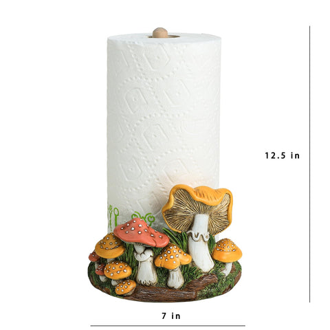 Bicuzat resin crafts display with two wooden sticks provides sturdy countertop support.