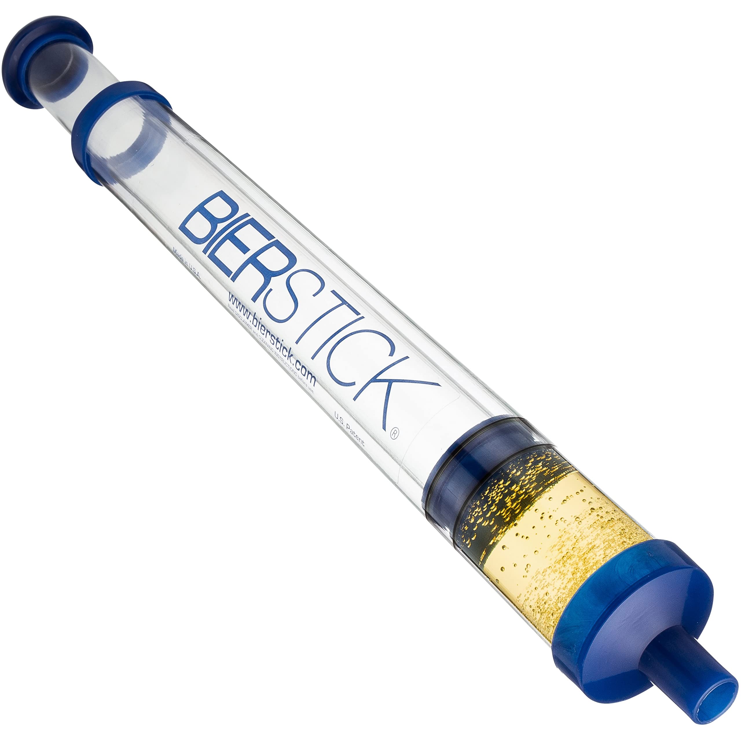 Bierstick Beer Bong 2.0 syringe assembly for fast, mess-free beverage delivery.