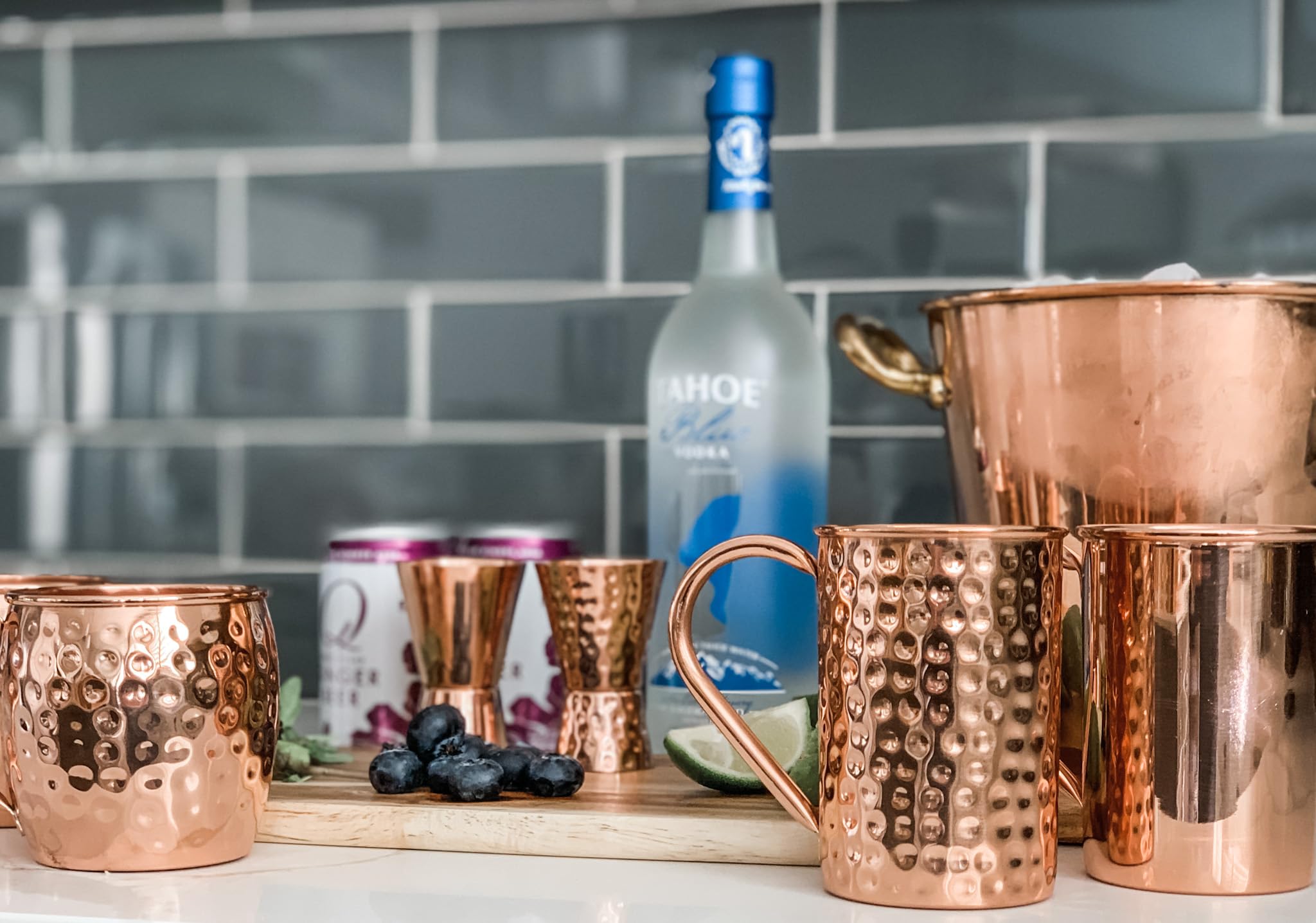 BIFFELY mug care guide included to help maintain shine.