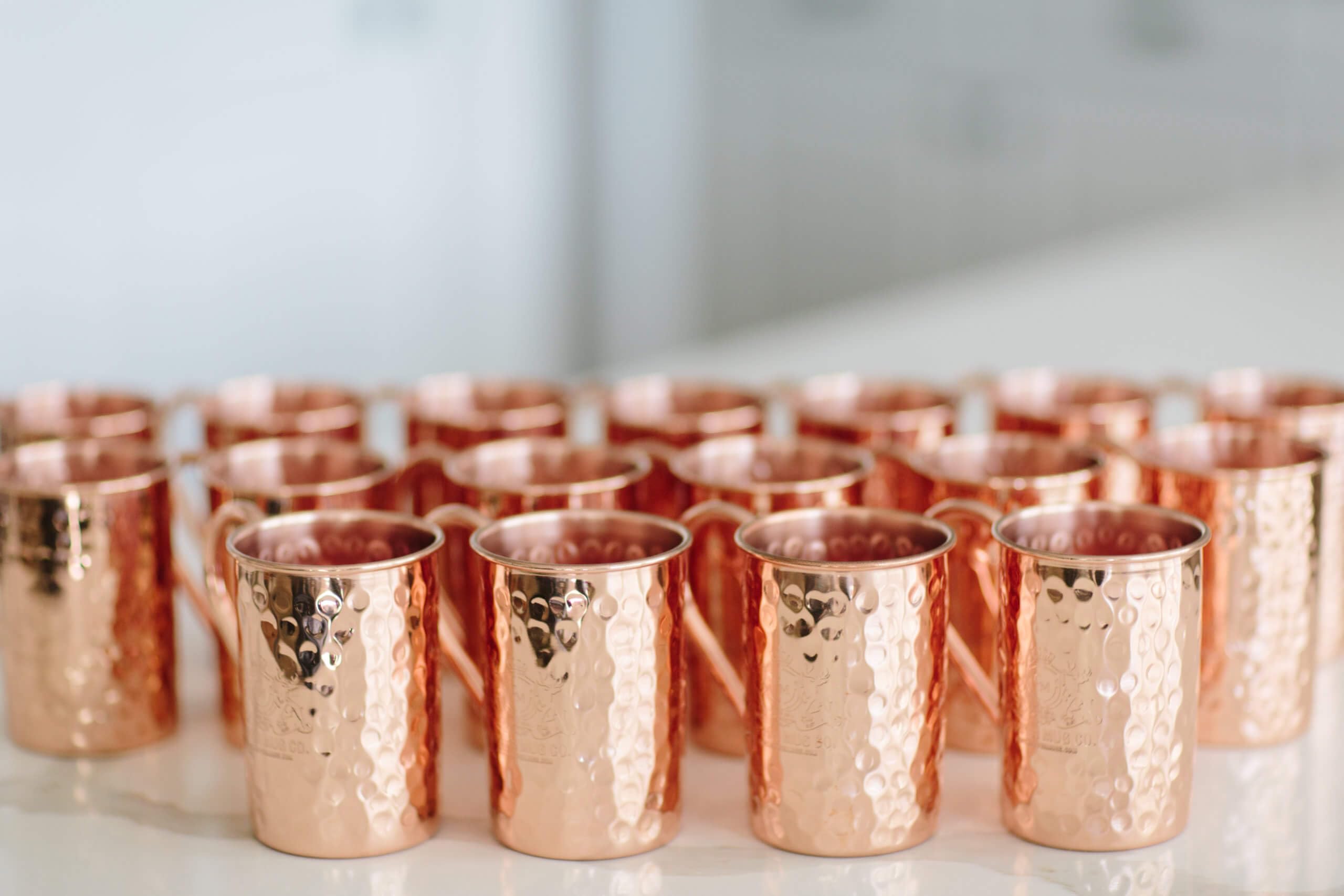 BIFFELY copper mug versatile for mules, beer, tea, or water.
