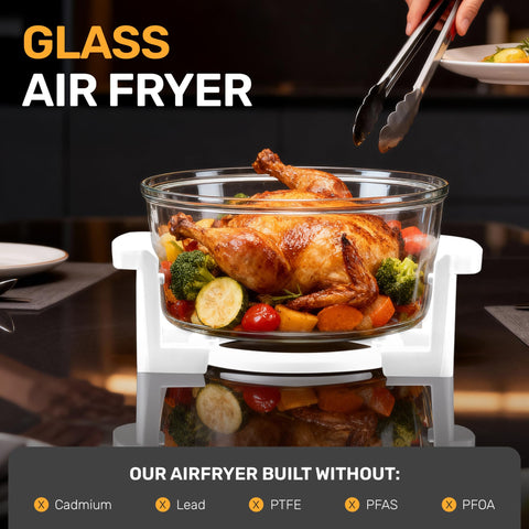Big Boss halogen-convection-infrared tech delivers fast, even cooking.