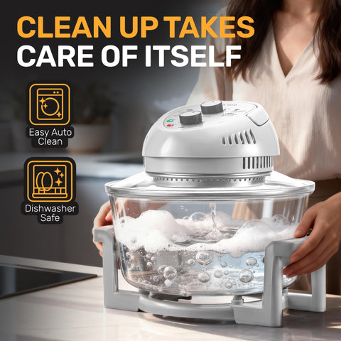 Big Boss automatic cleaning simplifies cleanup after cooking.