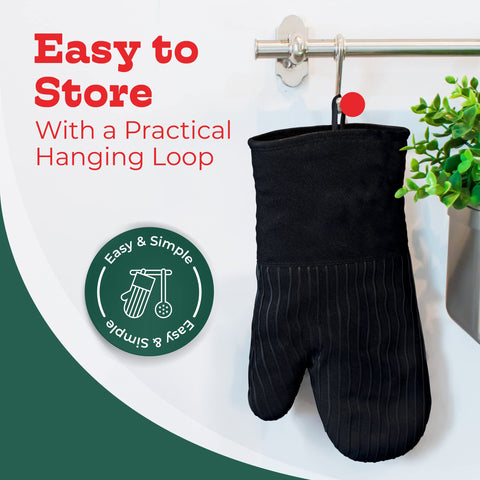 Big Red House hanging loop enables easy storage after use.