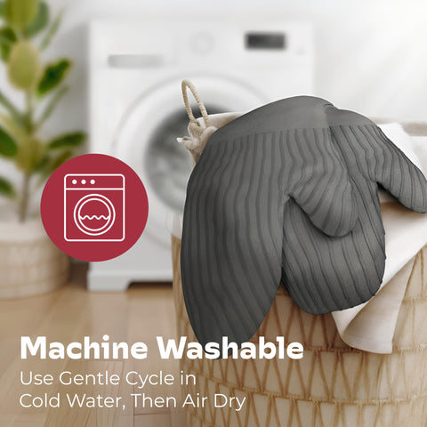 Big Red House gray hanging loop for easy kitchen storage.