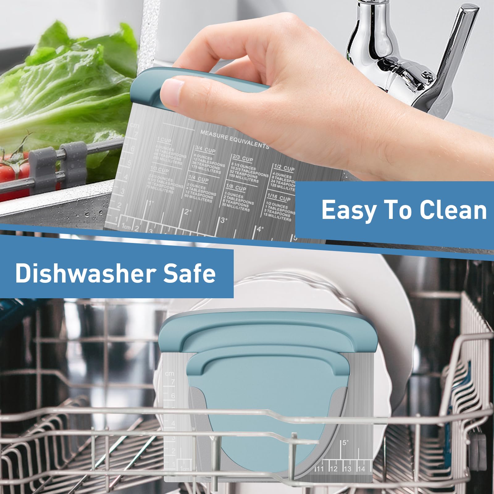 BIGFIT ergonomic handle reduces hand fatigue during extended baking sessions.