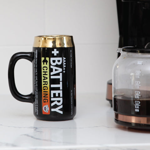 BigMouth Inc 18-ounce coffee mug offers generous capacity for a satisfying morning cup.