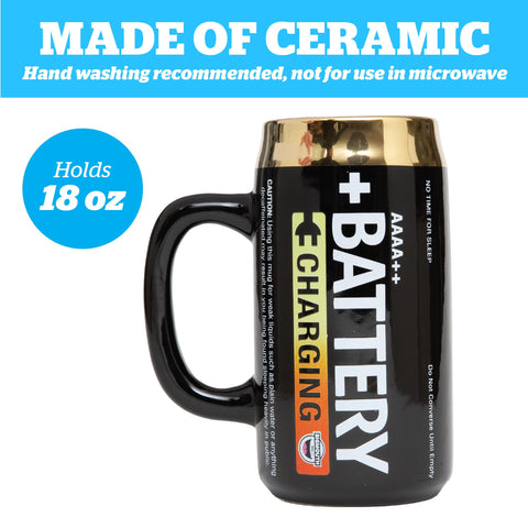 BigMouth Inc ceramic funny mug adds lighthearted vibes to office breaks.
