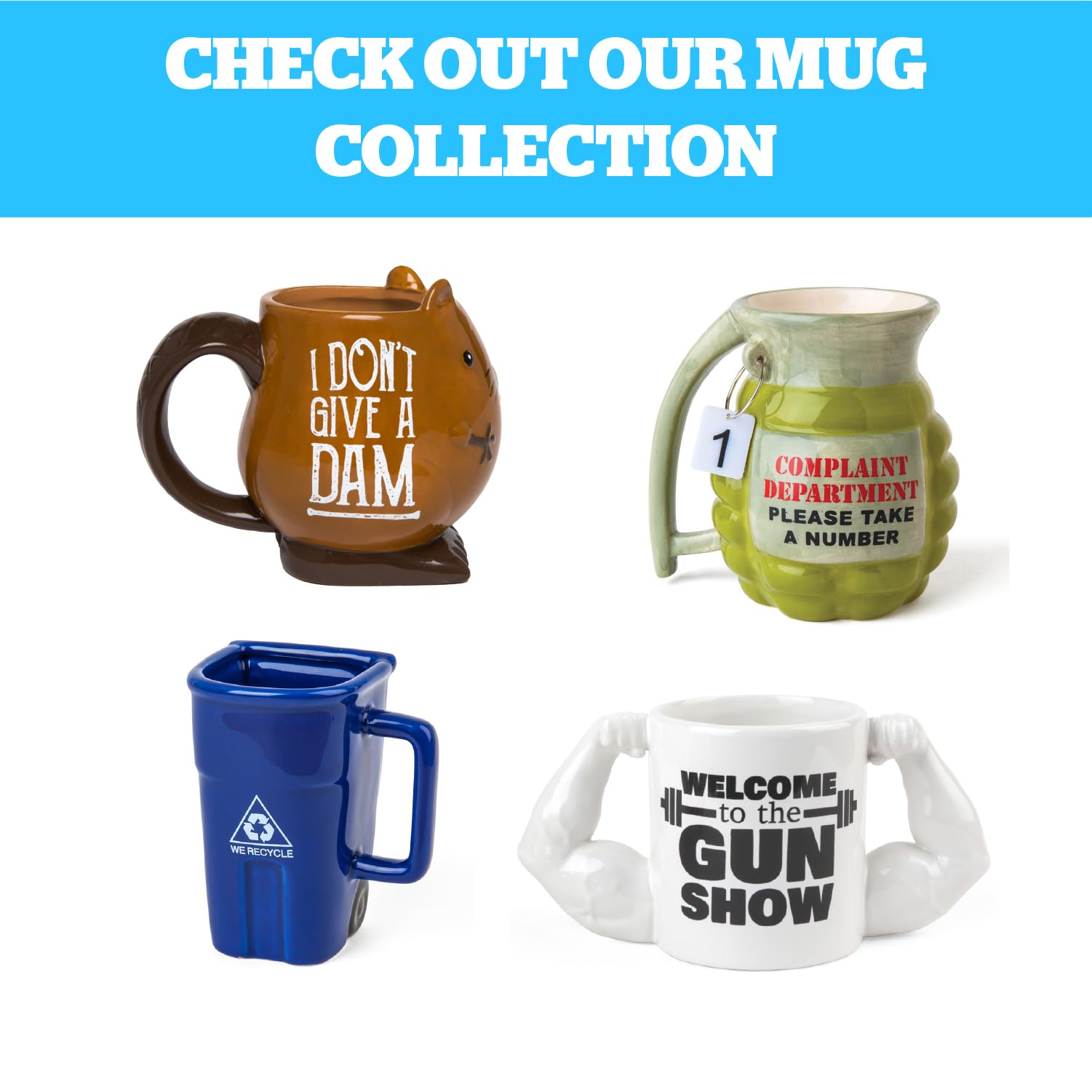BigMouth Inc prescription mug acts as a conversation starter at meetings.