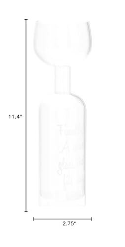 BigMouth Inc Ultimate Wine Bottle Glass party-ready prop for gatherings and laughs
