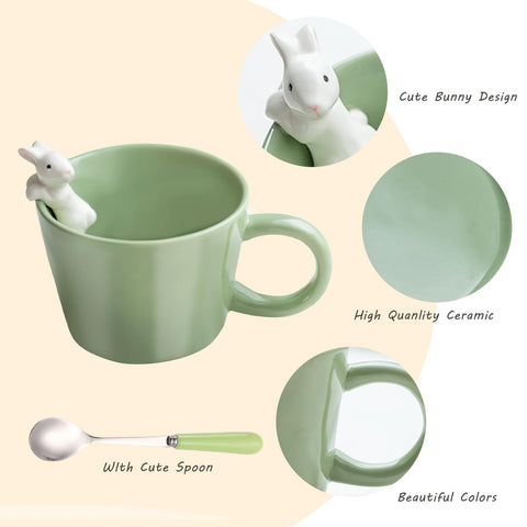 BigNoseDeer dishwasher and microwave safe mug for everyday use.