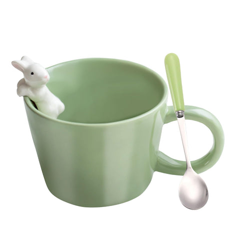 BigNoseDeer Easter Bunny Mug with 3D inside for a playful morning.