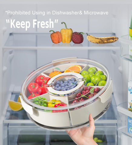 BigPonPon portable-fridge-storage-snack-tray ideal for picnics and fridge organization