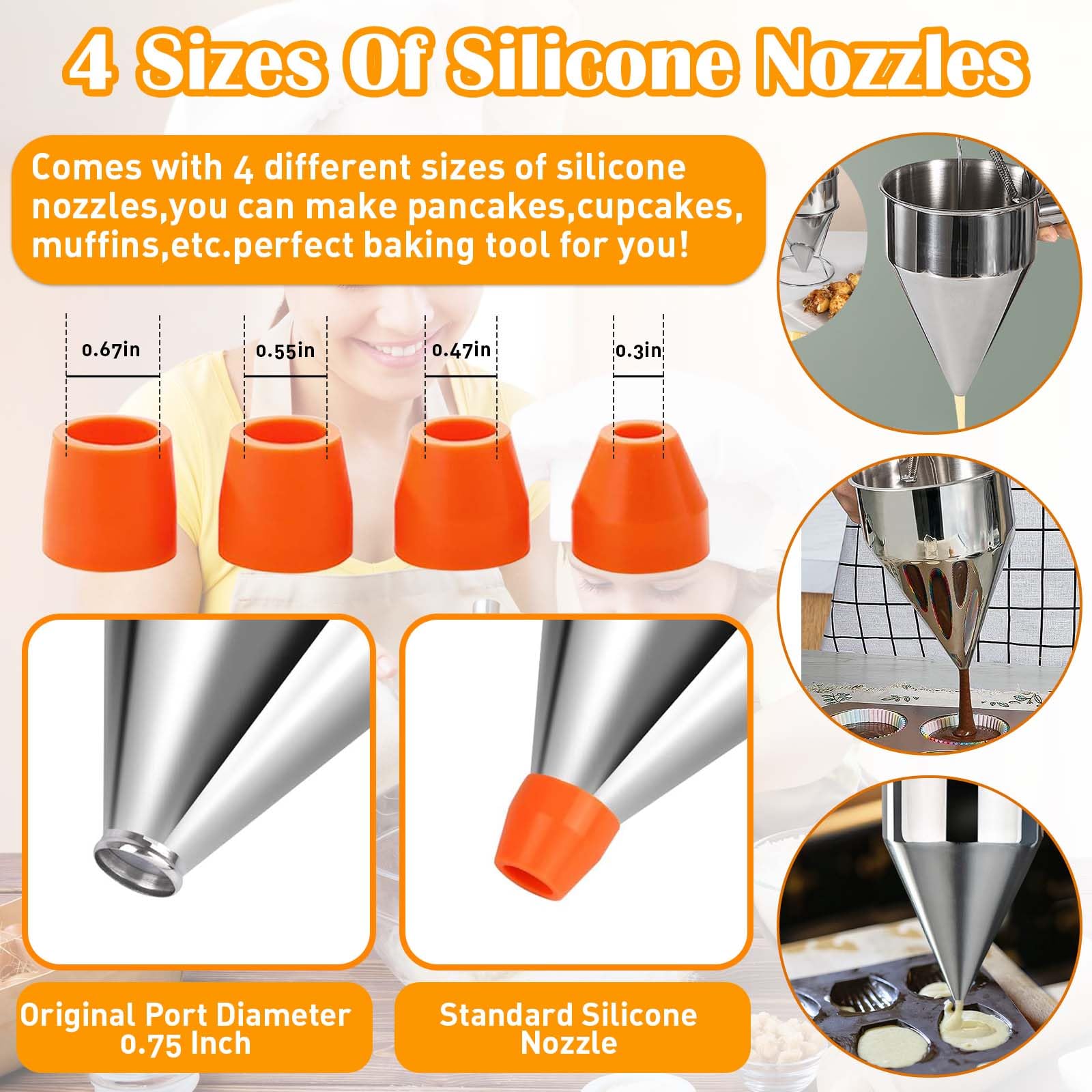BILIPLE silicone muffin pan resists sticking for easy release.