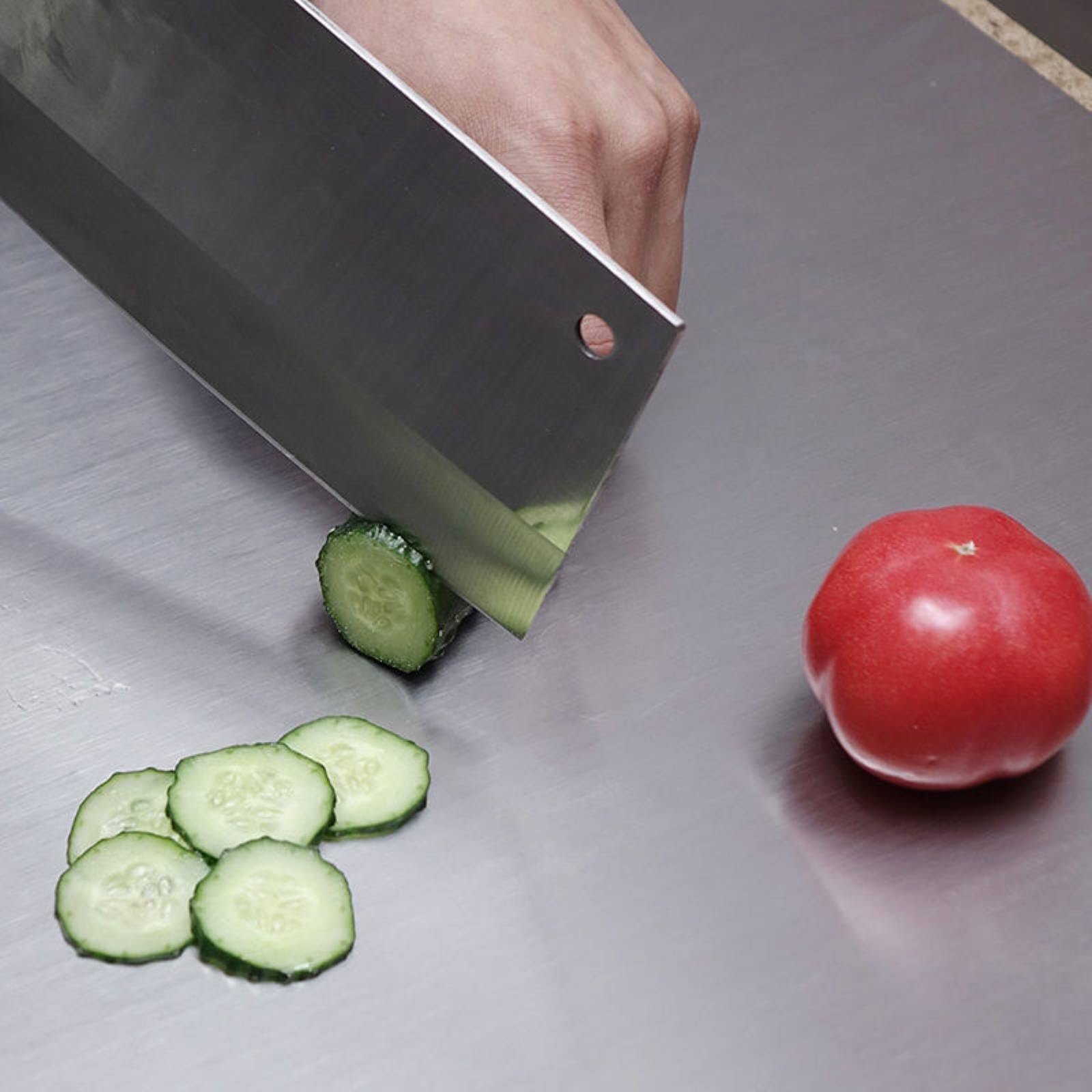 BILLAMB odorless stainless surface promotes hygienic food prep