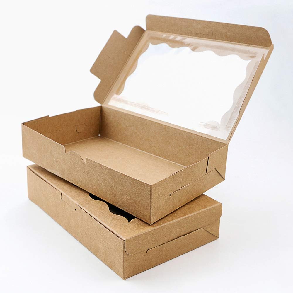 Billioteam dessert box clear-window showcase perfect for gifts and events.