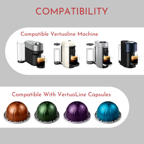 BinZetic reusable VertuoLine pods encourage sustainable coffee habits.