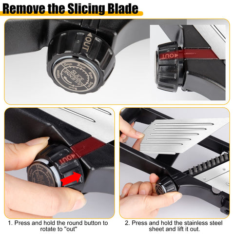 BINGBING Mandoline creates paper-thin slices for crisp salads.