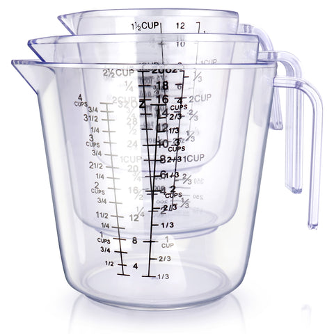 BINGBING measuring cups set in three sizes for precise kitchen prep