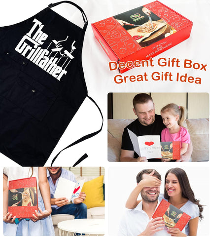 Binggle gift-ready apron ideal for Father's Day and birthdays.