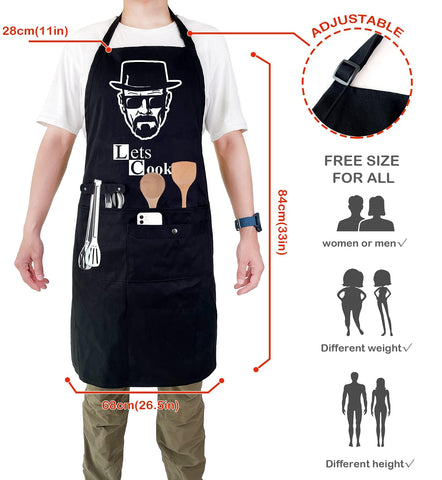 Binggle four-pocket design keeps tools and recipes organized for quick access.