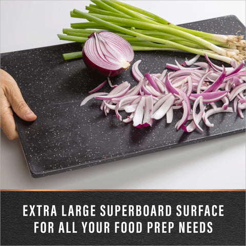 BINO cutting board is dishwasher-safe for easy cleanup
