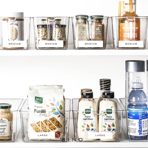 BINO portable design converts any shelf into a pull-out drawer.