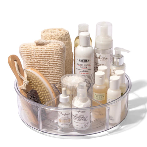 BINO turntable optimizes fridge and pantry space with quick reach.