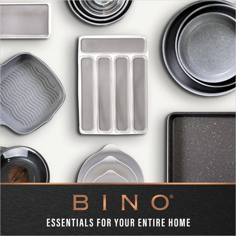 BINO The Handler large deep bin in bathroom essentials for organized vanity spaces.