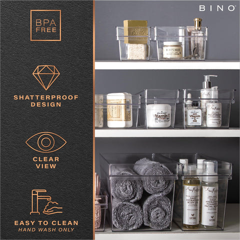 BINO BPA-free construction ensures safe, durable storage