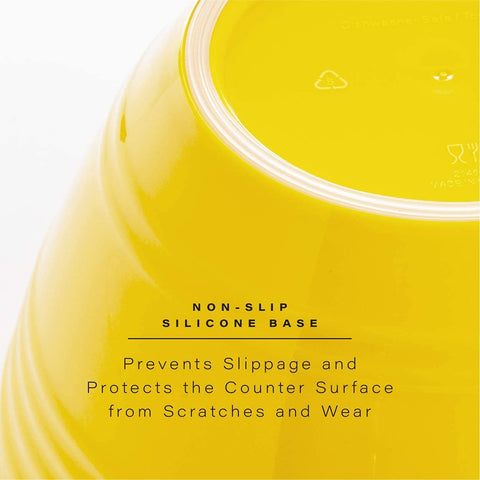 BINO mixing bowls are dishwasher safe for effortless cleanup.