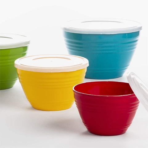 BINO nesting bowls keep prep area organized and clutter-free.