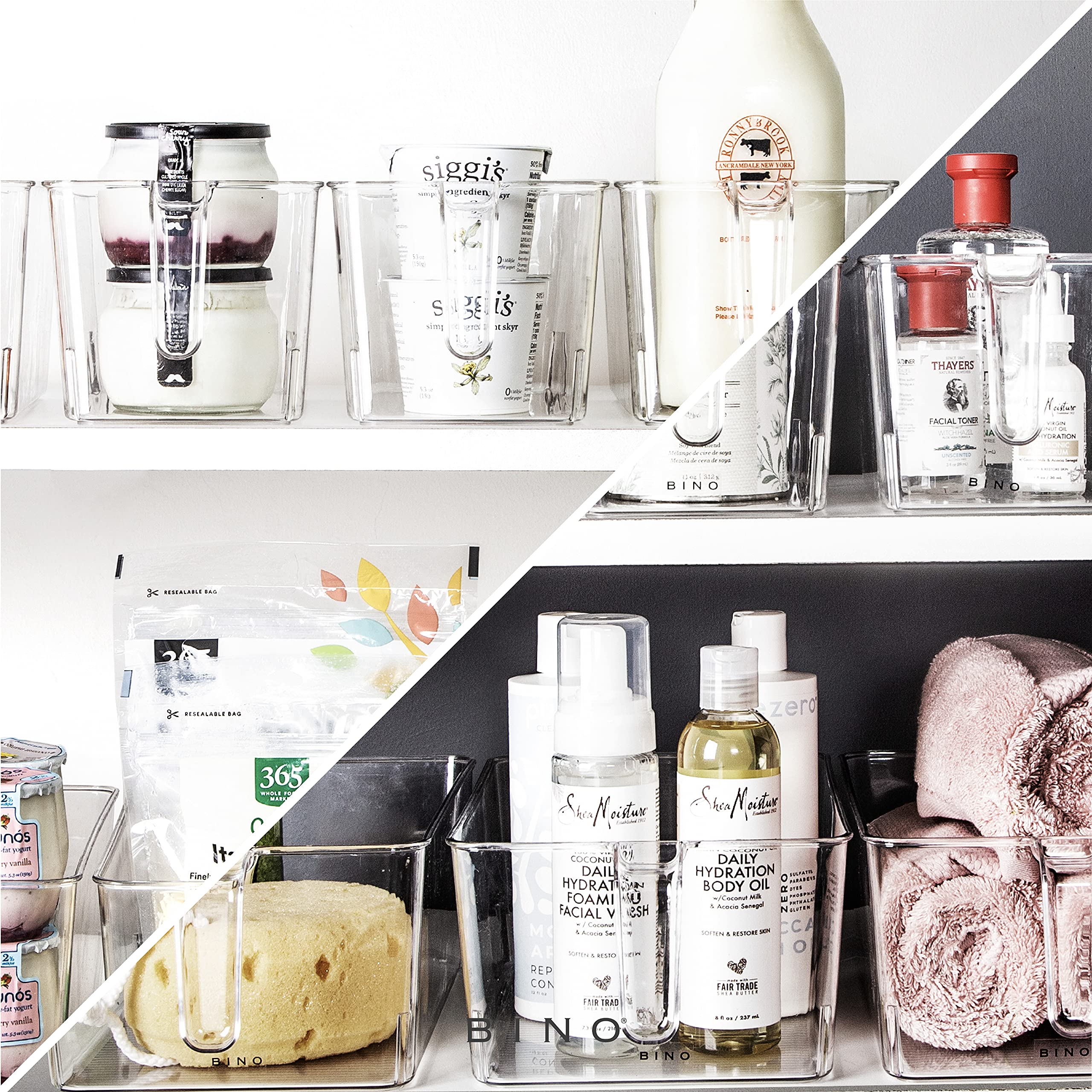 BINO multi-functional kitchen storage box fits shelves, cabinets, and more.