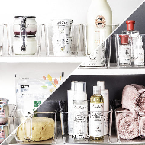 BINO multi-functional kitchen storage box fits shelves, cabinets, and more.