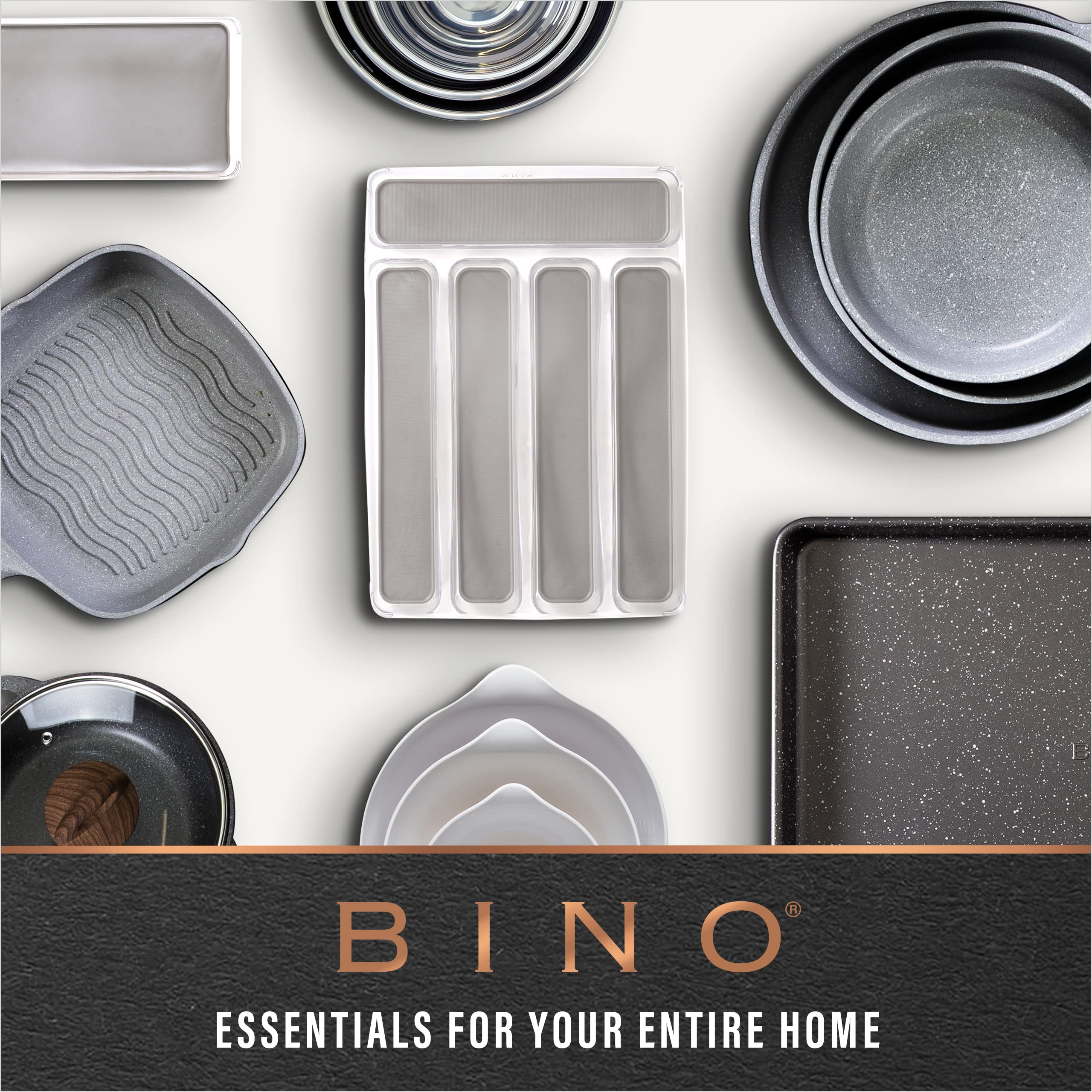 BINO SOHO X-Small clear bin for cleaning supplies